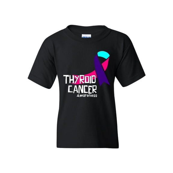 Normal is Boring - Big Boys T-Shirts and Tank Tops, up to Big Boys Size 24 - Thyroid Cancer