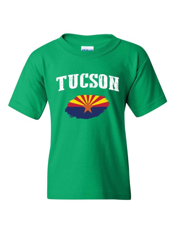 Normal is Boring - Big Boys T-Shirts and Tank Tops, up to Big Boys Size 24 - Tucson Arizona Flag