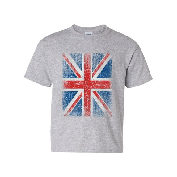Normal is Boring - Big Boys T-Shirts and Tank Tops, up to Big Boys Size 24 - Union Jack British Flag