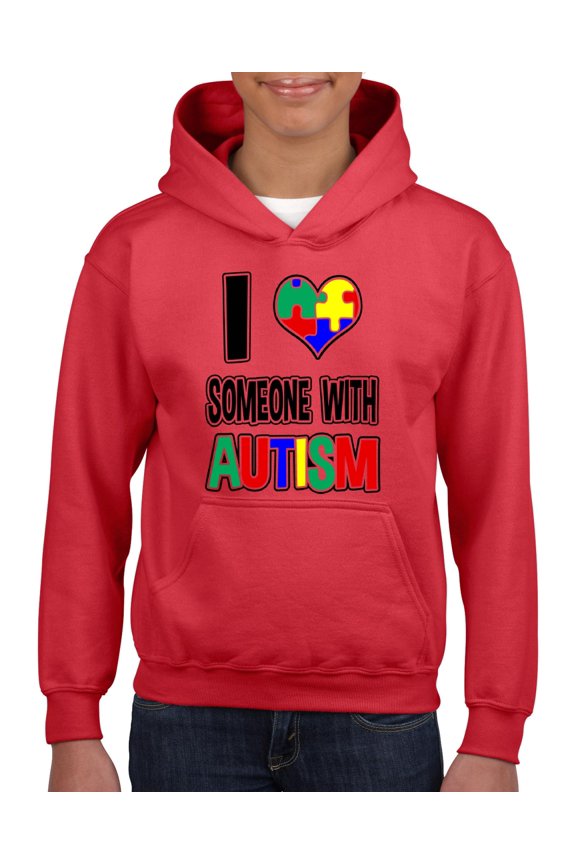 - Big Girls Hoodies and Sweatshirts, up to Big Girls Size 24 - Autism Awareness
