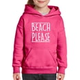 thumbnail image 1 of Normal is Boring - Big Girls Hoodies and Sweatshirts, up to Big Girls Size 24 - Beach Please, 1 of 5