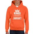 thumbnail image 1 of NIB - Big Girls Hoodies and Sweatshirts - Birthday Gift Kings Are Born In January, 1 of 5