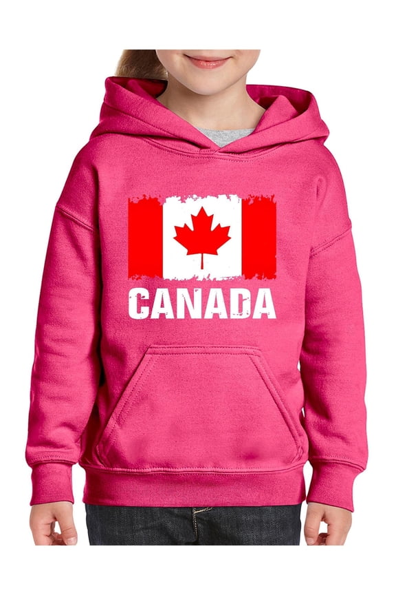 - Big Girls Hoodies and Sweatshirts, up to Big Girls Size 24 - Canada Flag