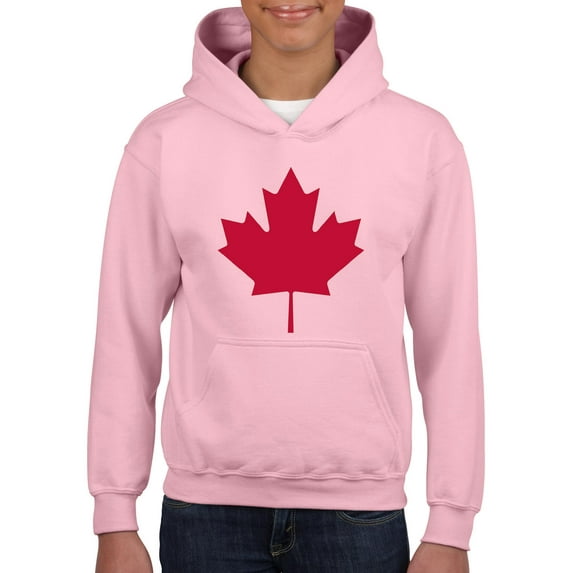 NIB - Big Girls Hoodies and Sweatshirts - Canada Leaf