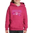 thumbnail image 1 of IWPF - Big Girls Hoodies and Sweatshirts - Cheerleader Bow 2 Toe, 1 of 5