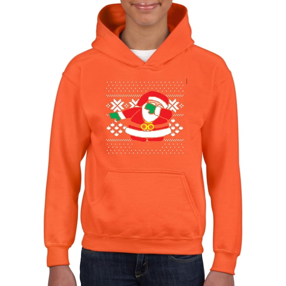 NIB - Big Girls Hoodies and Sweatshirts - Christmas Dancing Santa