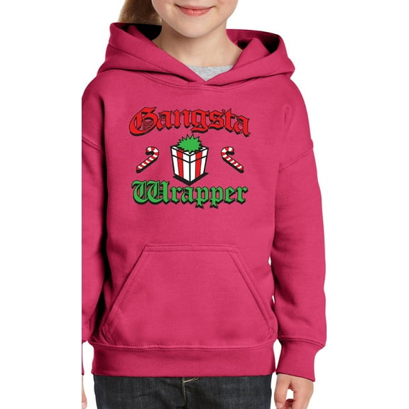 Normal is Boring - Big Girls Hoodies and Sweatshirts, up to Big Girls Size 24 - Christmas Wrapper