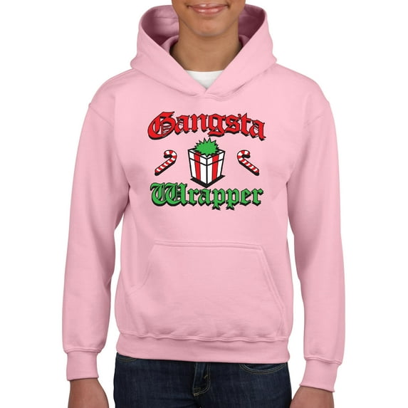 Normal is Boring - Big Girls Hoodies and Sweatshirts, up to Big Girls Size 24 - Christmas Wrapper