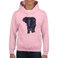 thumbnail image 1 of Normal is Boring - Big Girls Hoodies and Sweatshirts, up to Big Girls Size 24 - Elephant, 1 of 5