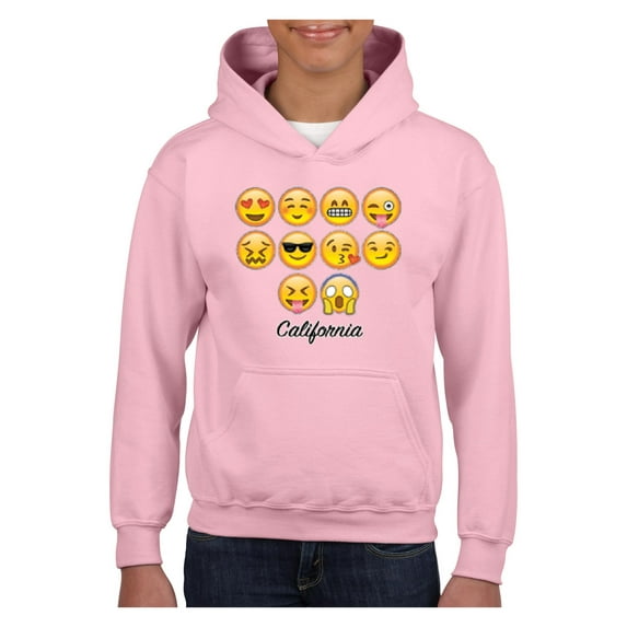 NIB - Big Girls Hoodies and Sweatshirts - Emoji Entourage