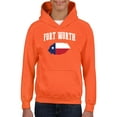 thumbnail image 1 of NIB - Big Girls Hoodies and Sweatshirts - Fort Worth Texas Flag, 1 of 5