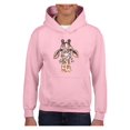 thumbnail image 1 of Normal is Boring - Big Girls Hoodies and Sweatshirts, up to Big Girls Size 24 - Giraffe, 1 of 5