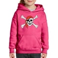 thumbnail image 1 of Normal is Boring - Big Girls Hoodies and Sweatshirts, up to Big Girls Size 24 - Jolly Roger Skull & Crossbones, 1 of 5