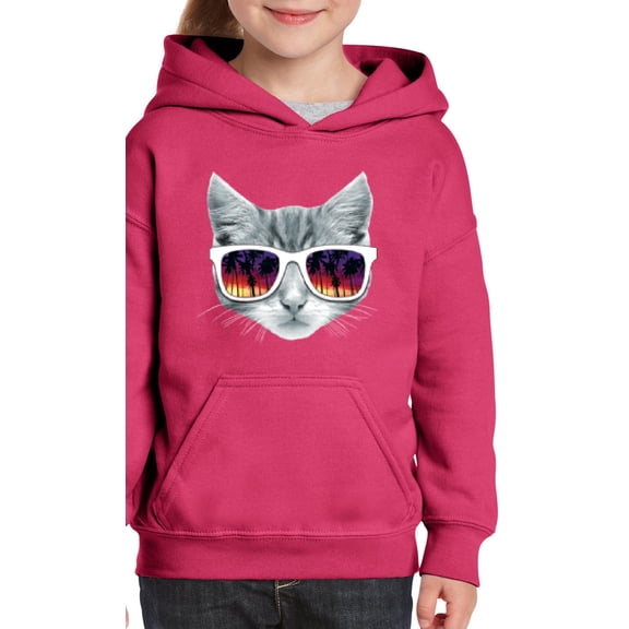Normal is Boring - Big Girls Hoodies and Sweatshirts, up to Big Girls Size 24 - Kitty