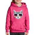 thumbnail image 1 of Normal is Boring - Big Girls Hoodies and Sweatshirts, up to Big Girls Size 24 - Kitty, 1 of 5