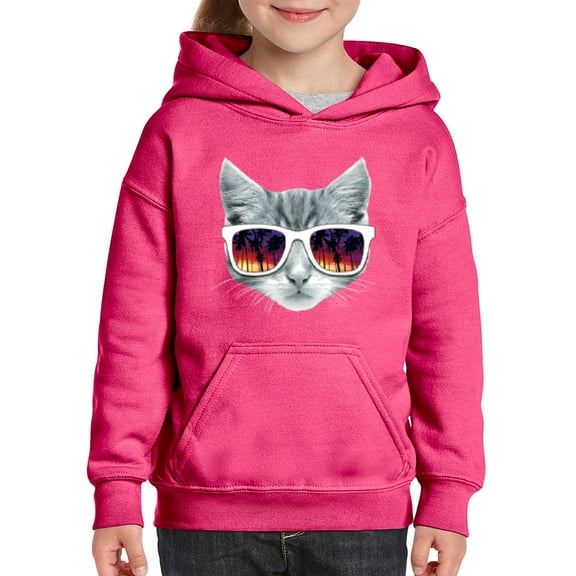 Normal is Boring - Big Girls Hoodies and Sweatshirts, up to Big Girls Size 24 - Kitty