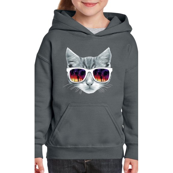 Normal is Boring - Big Girls Hoodies and Sweatshirts, up to Big Girls Size 24 - Kitty