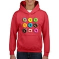 thumbnail image 1 of Normal is Boring - Big Girls Hoodies and Sweatshirts, up to Big Girls Size 24 - Love Food Donuts Doughnuts, 1 of 5