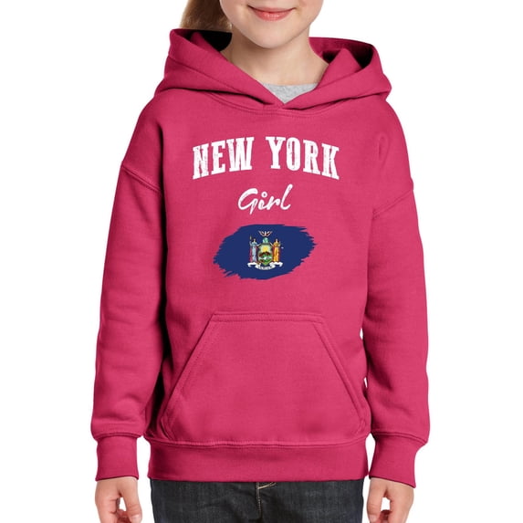 Normal is Boring - Big Girls Hoodies and Sweatshirts, up to Big Girls Size 24 - New York Girl