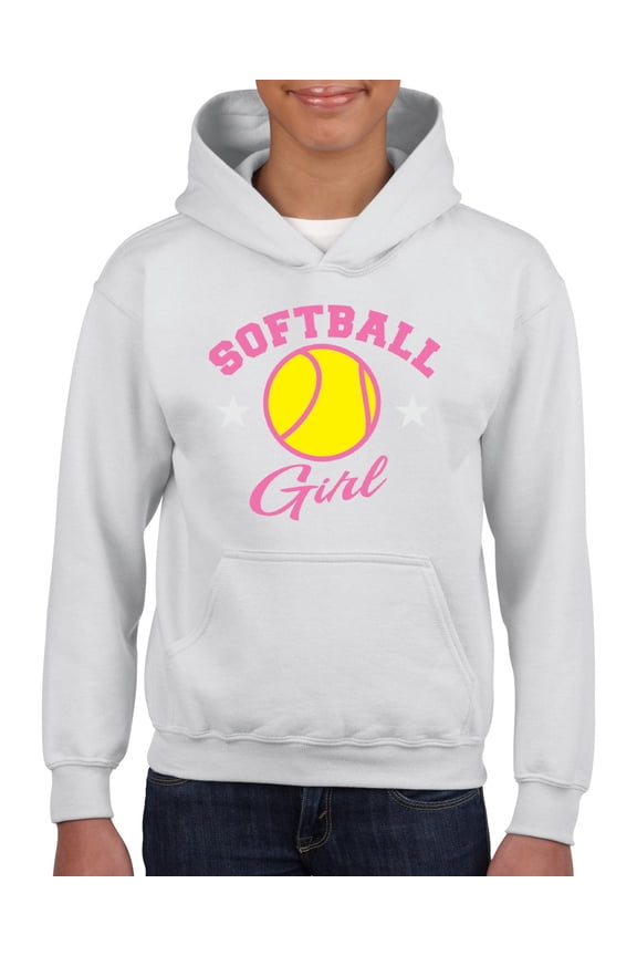 - Big Girls Hoodies and Sweatshirts, up to Big Girls Size 24 - Softball Girl