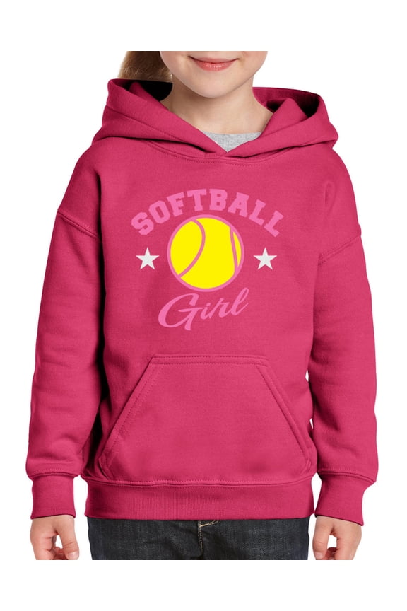 - Big Girls Hoodies and Sweatshirts, up to Big Girls Size 24 - Softball Girl