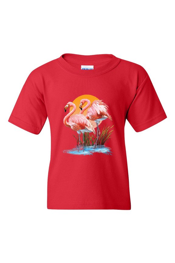 - Big Girls T-Shirts and Tank Tops, up to Big Girls Size 24 - Flamingo