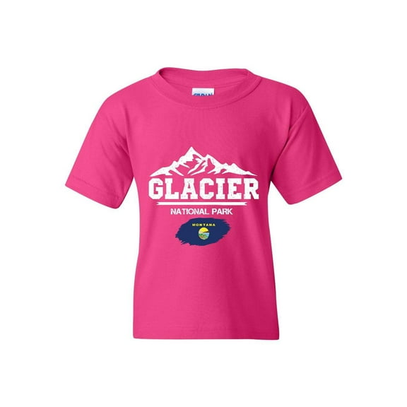 NIB - Big Girls T-Shirts and Tank Tops - Glacier National Park