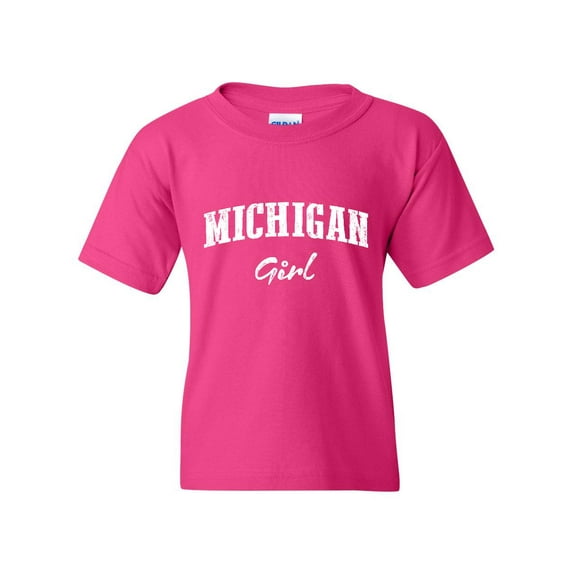 NIB - Big Girls T-Shirts and Tank Tops - Michigan Girl