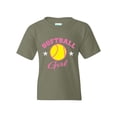 thumbnail image 1 of Normal is Boring - Big Girls T-Shirts and Tank Tops, up to Big Girls Size 24 - Softball Girl, 1 of 5