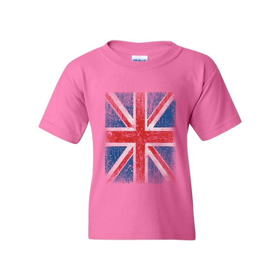 Normal is Boring - Big Girls T-Shirts and Tank Tops, up to Big Girls Size 24 - Union Jack British Flag