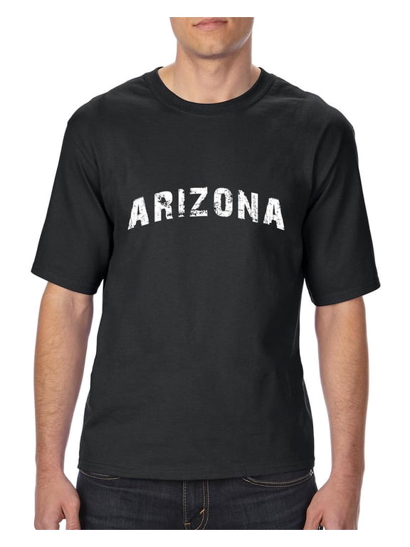 - Big Men's T-Shirt, up to Tall Size 3XLT - Arizona