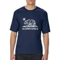 thumbnail image 1 of Normal is Boring - Big Men's T-Shirt, up to Tall Size 3XLT - California Bear, 1 of 5