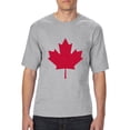 thumbnail image 1 of Normal is Boring - Big Men's T-Shirt, up to Tall Size 3XLT - Canada Leaf, 1 of 5