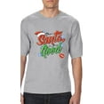 thumbnail image 1 of Normal is Boring - Big Men's T-Shirt, up to Tall Size 3XLT - Christmas Dear Santa, 1 of 5
