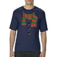 thumbnail image 1 of Normal is Boring - Big Men's T-Shirt, up to Tall Size 3XLT - Christmas Snowman Scarf, 1 of 5