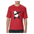 thumbnail image 1 of Normal is Boring - Big Men's T-Shirt, up to Tall Size 3XLT - Dancing Panda, 1 of 5