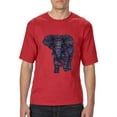 thumbnail image 1 of Normal is Boring - Big Men's T-Shirt, up to Tall Size 3XLT - Elephant, 1 of 5