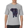 thumbnail image 1 of Normal is Boring - Big Men's T-Shirt, up to Tall Size 3XLT - Elephant, 1 of 5