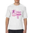 thumbnail image 1 of Normal is Boring - Big Men's T-Shirt, up to Tall Size 3XLT - Fight Breast Cancer, 1 of 5