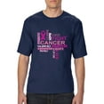 thumbnail image 1 of Normal is Boring - Big Men's T-Shirt, up to Tall Size 3XLT - Fight Breast Cancer, 1 of 5