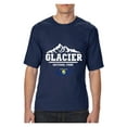 thumbnail image 1 of Normal is Boring - Big Men's T-Shirt, up to Tall Size 3XLT - Glacier National Park, 1 of 5