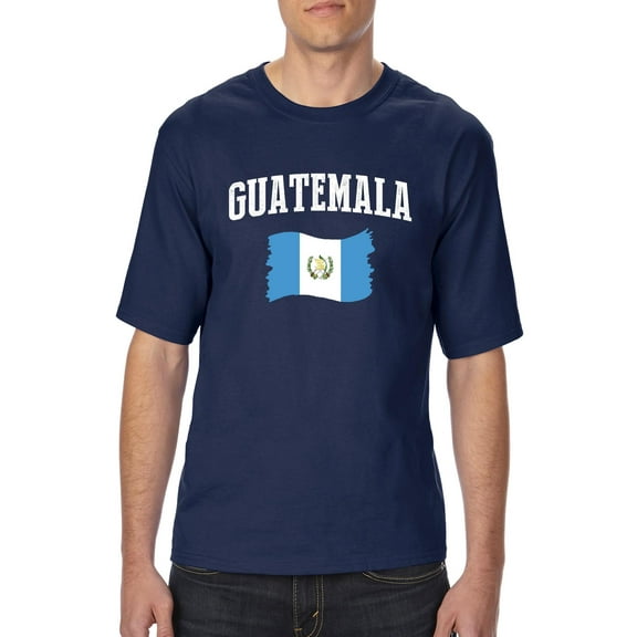 Normal is Boring - Big Men's T-Shirt, up to Tall Size 3XLT - Guatemala