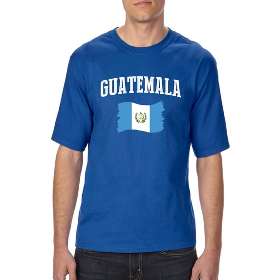 Normal is Boring - Big Men's T-Shirt, up to Tall Size 3XLT - Guatemala