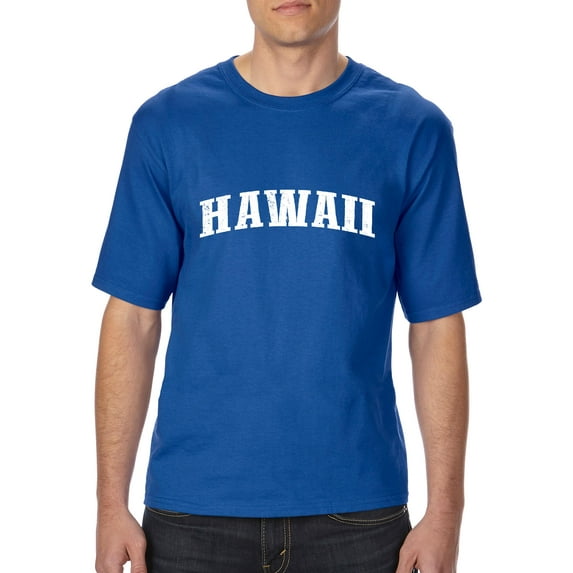 Normal is Boring - Big Men's T-Shirt, up to Tall Size 3XLT - Hawaii