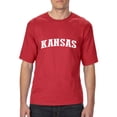 thumbnail image 1 of Normal is Boring - Big Men's T-Shirt, up to Tall Size 3XLT - Kansas, 1 of 5