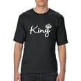 thumbnail image 1 of Normal is Boring - Big Men's T-Shirt, up to Tall Size 3XLT - King Crown, 1 of 5