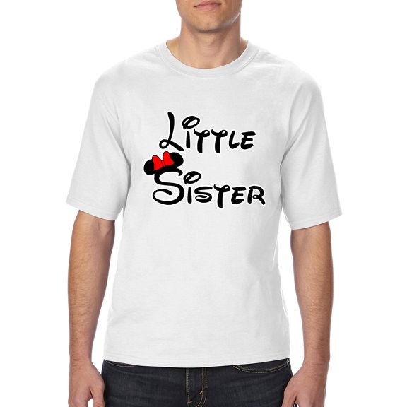 Normal is Boring - Big Men's T-Shirt, up to Tall Size 3XLT - Little Sister