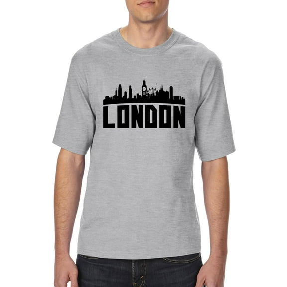 Normal is Boring - Big Men's T-Shirt, up to Tall Size 3XLT - London