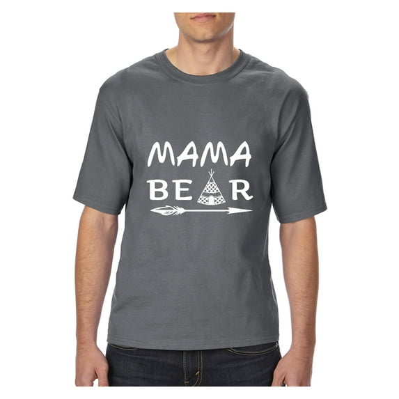 Normal is Boring - Big Men's T-Shirt, up to Tall Size 3XLT - Mama Bear