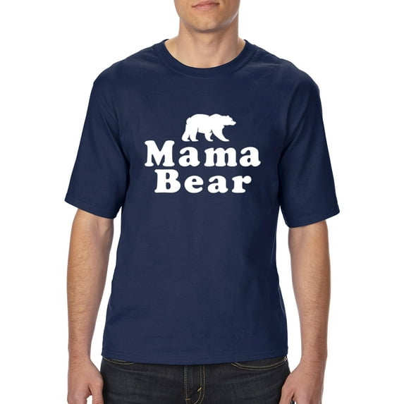 Normal is Boring - Big Men's T-Shirt, up to Tall Size 3XLT - Mama Bear